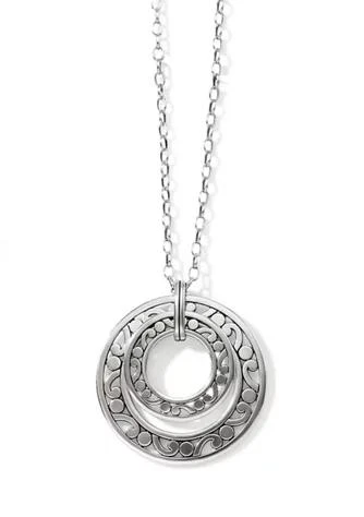 商品Brighton|Pebble Round Reversible Petite Necklace,价格¥678,第1张图片