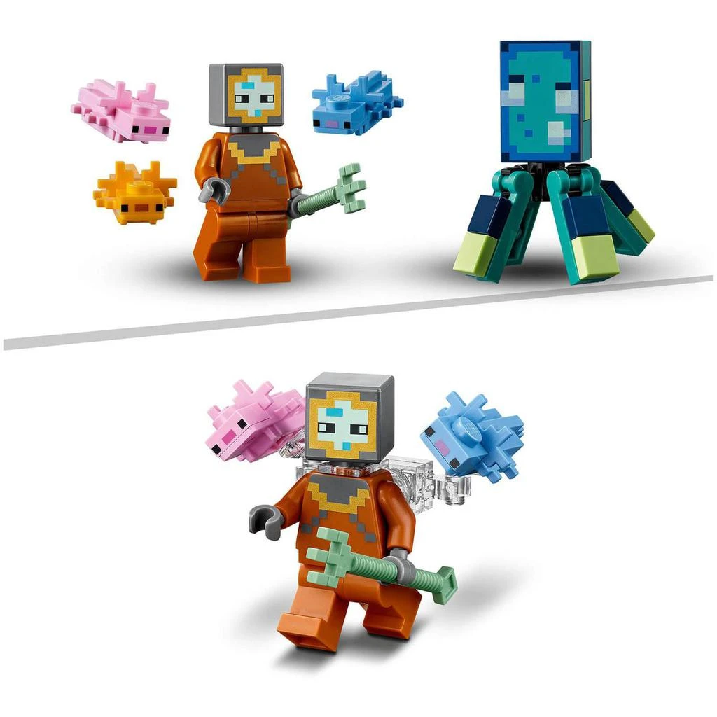 商品The Hut|LEGO Minecraft: The Guardian Battle Underwater Fish Set (21180),价格¥190,第5张图片详细描述