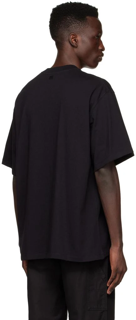 商品AMI|Black Ami Paris T-Shirt,价格¥610,第3张图片详细描述