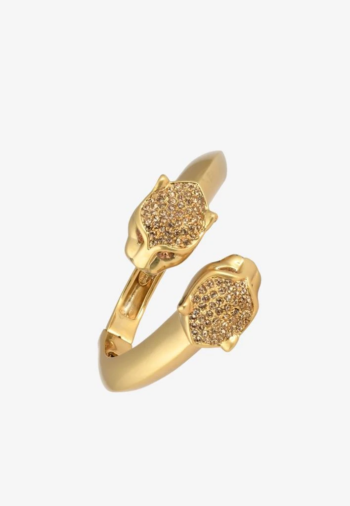 商品Roberto Cavalli|Crystal Paved Panther Head Bracelet,价格¥3984,第2张图片详细描述