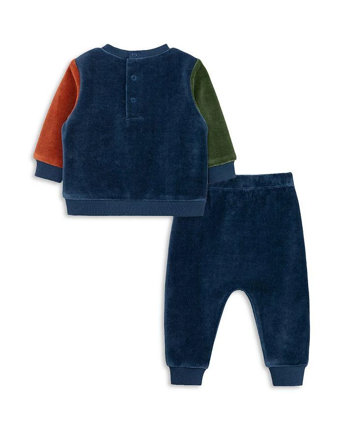 商品Little Me|Boys' Safari Pals Velour Top & Pants Set - Baby    ,价格¥168,第2张图片详细描述