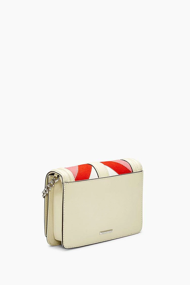 商品Rebecca Minkoff|Pink Multicolored Love Crossbody Bag | Rebecca Minkoff,价格¥464,第2张图片详细描述