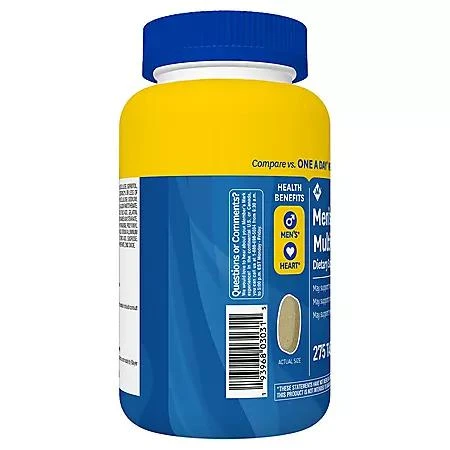 商品Member's Mark|Member's Mark Men's Daily Multivitamin Tablets, 275 ct.,价格¥83,第5张图片详细描述