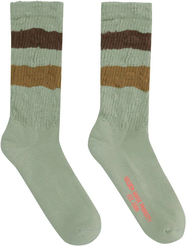 商品Golden Goose|Golden Goose Deluxe Brand Striped Knit Ankle Socks,价格¥324,第1张图片