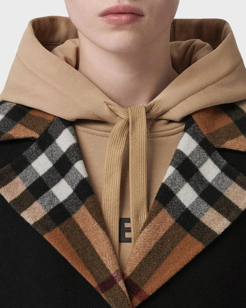 商品Burberry|Dorea Belted Reversible Coat,价格¥27547,第5张图片详细描述