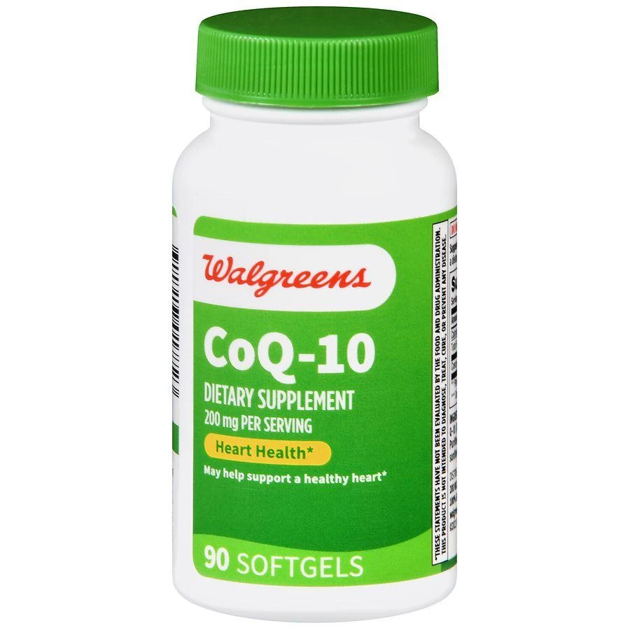 商品Walgreens|CoQ-10 200 mg Softgels (90 days),价格¥417,第1张图片