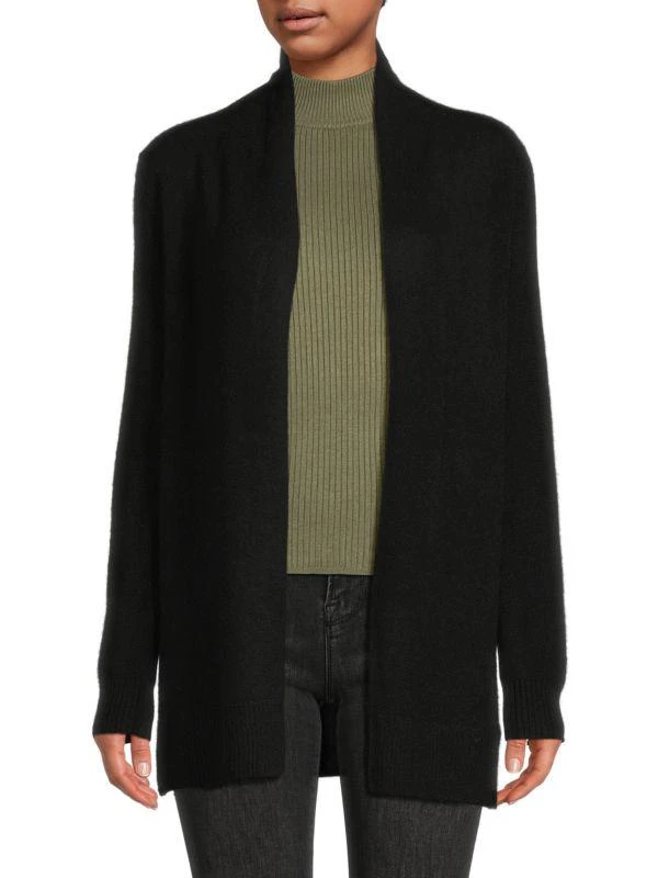 商品Saks Fifth Avenue|​100% Cashmere Open Front Cardigan,价格¥263,第1张图片