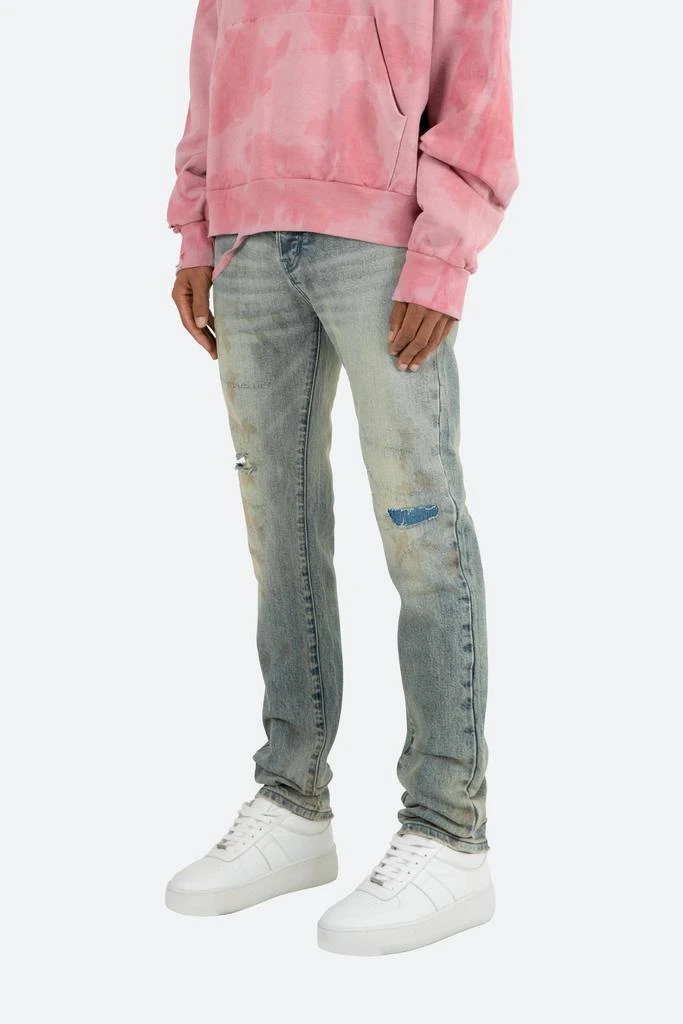 商品MNML|D454 Straight Denim - Blue,价格¥256,第3张图片详细描述