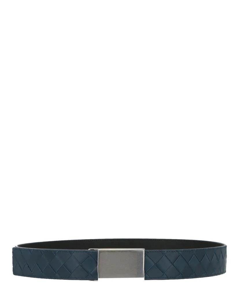 商品Bottega Veneta|Mens Intrecciato Leather Belt,价格¥2161,第1张图片