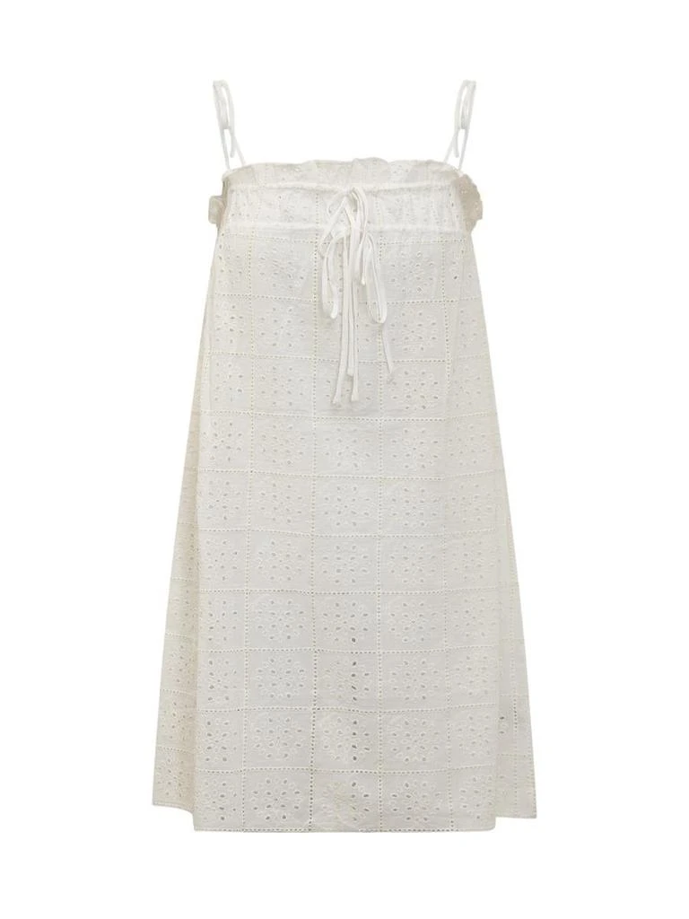 商品Ganni|GANNI Anglaise Strap Dress,价格¥1439,第1张图片