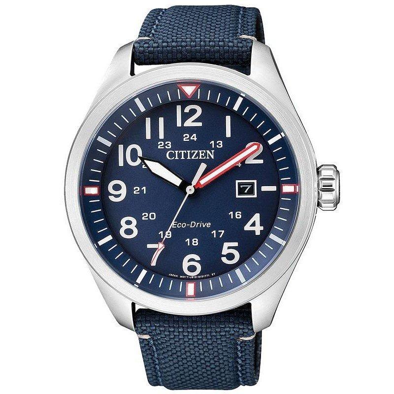 Citizen Eco-Drive Blue Dial Mens Watch AW5000-16L商品第1张图片规格展示