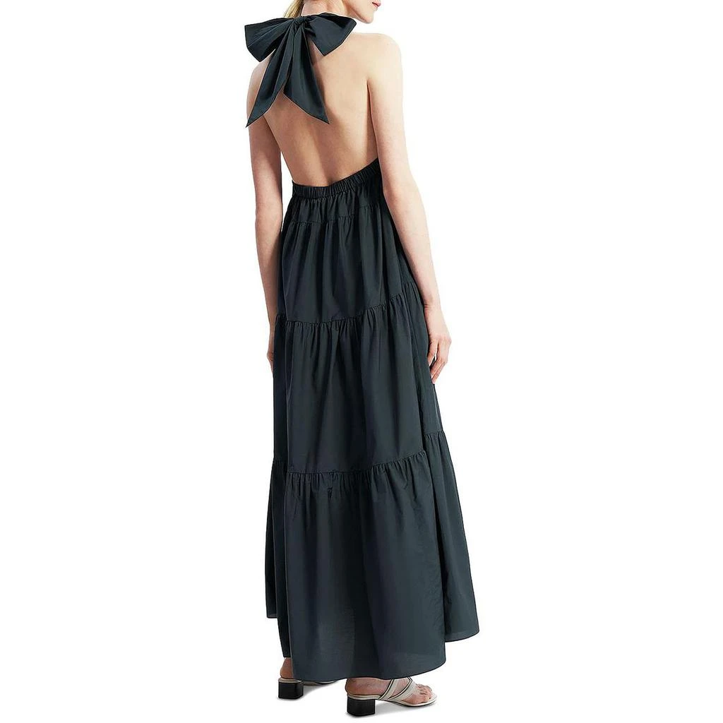 商品Theory|Theory Womens Tiered Maxi Halter Dress,价格¥600,第2张图片详细描述