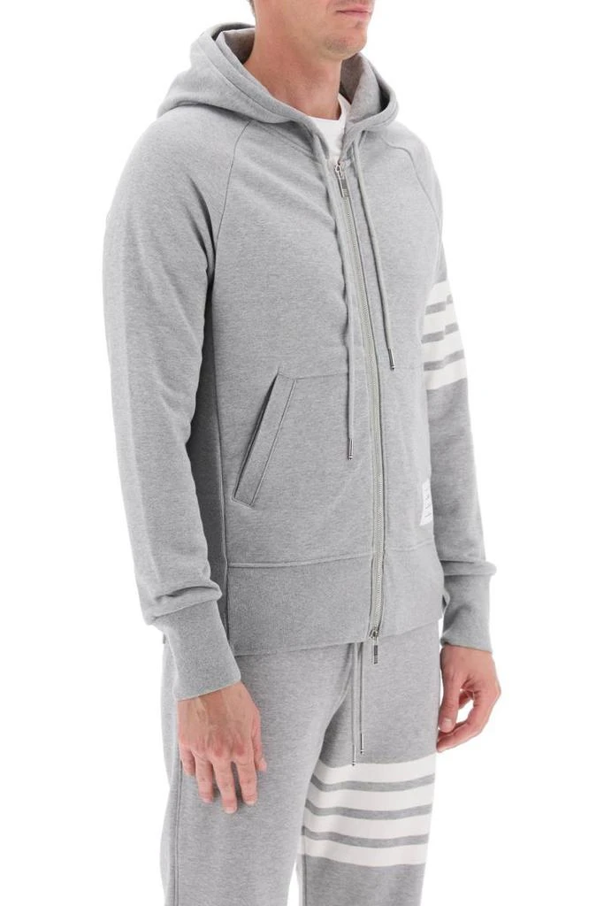 商品Thom Browne|Thom browne 4-bar zip-up hoodie,价格¥6508,第2张图片详细描述