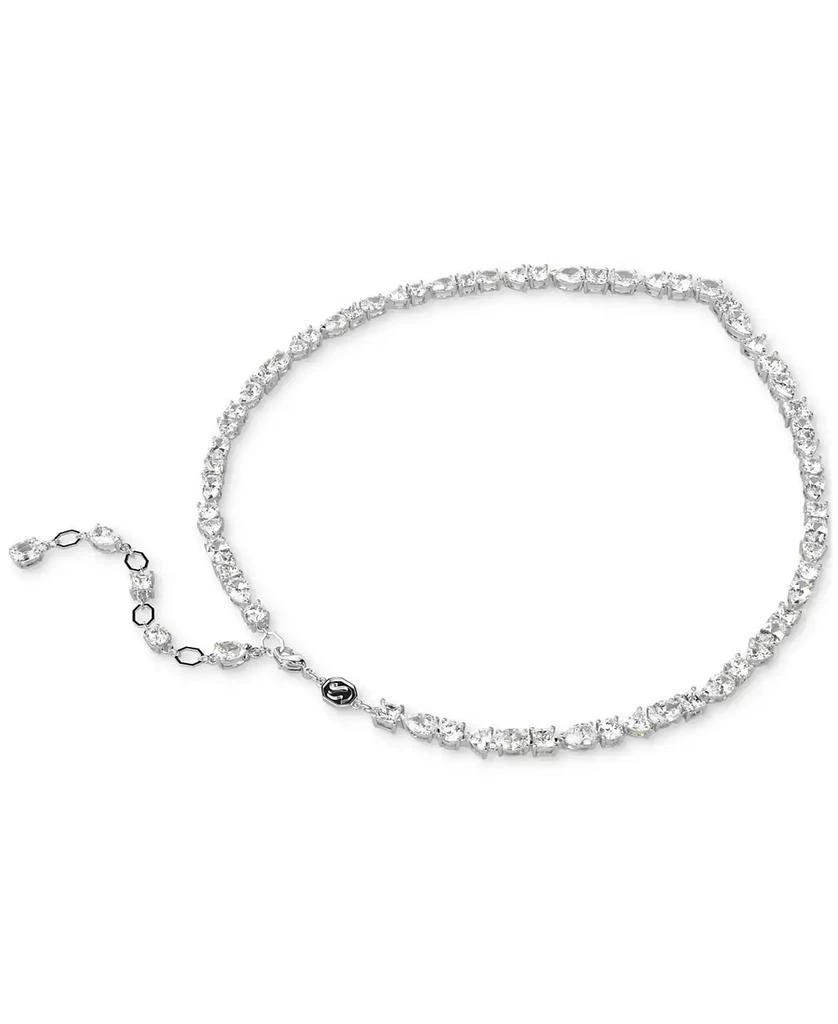 商品Swarovski|Silver-Tone 2-Pc. Set Mesmera Crystal Drop Earrings & Necklace, 15" + 2" extender,价格¥3190,第4张图片详细描述