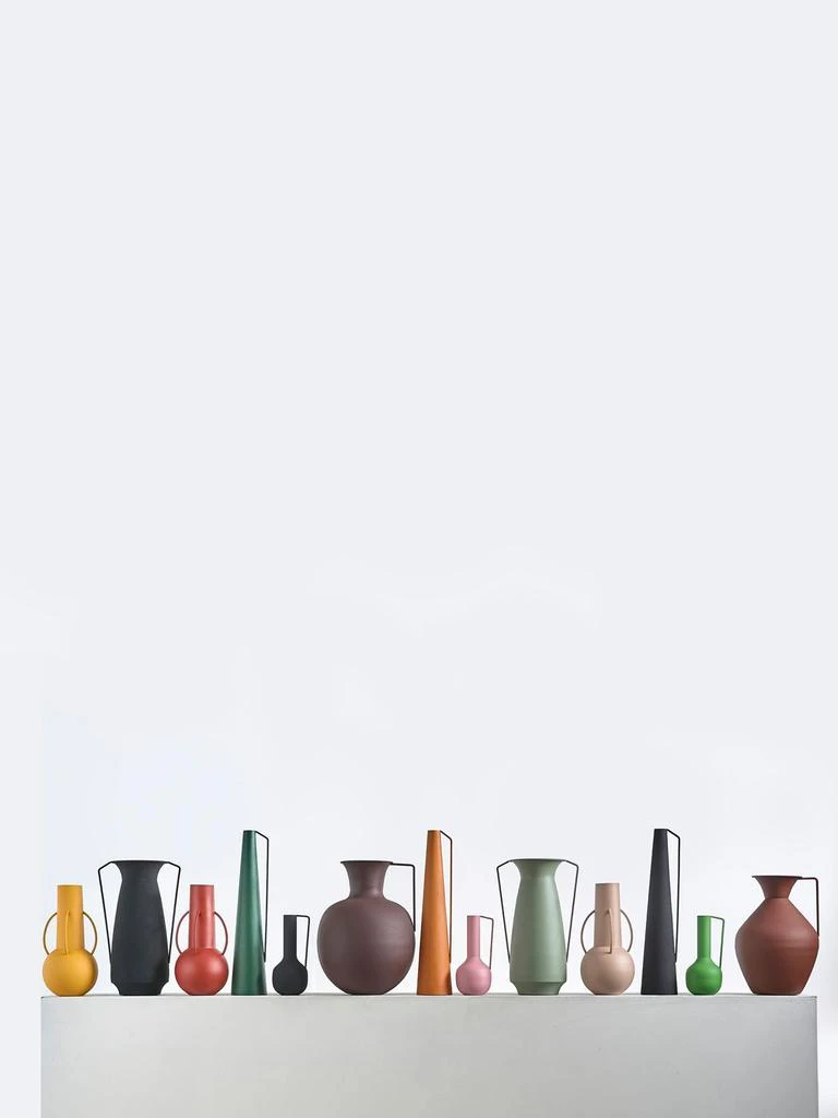 商品POLSPOTTEN|Set Of 3 Roman Brown Vases,价格¥1887,第1张图片详细描述