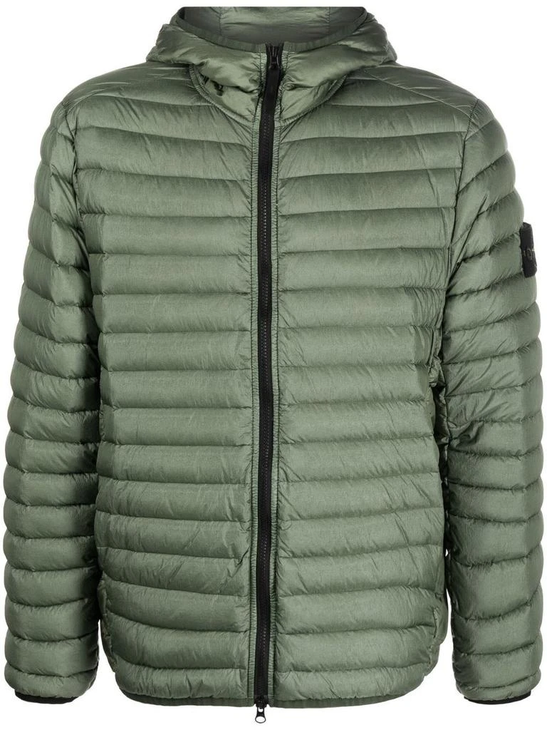 商品Stone Island|Hooded down jacket,价格¥3093,第1张图片