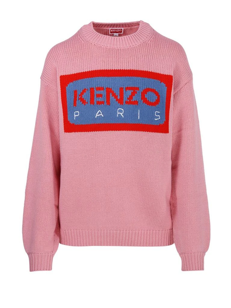 商品Kenzo|Kenzo Logo Intarsia-Knit Jumper,价格¥2069,第1张图片