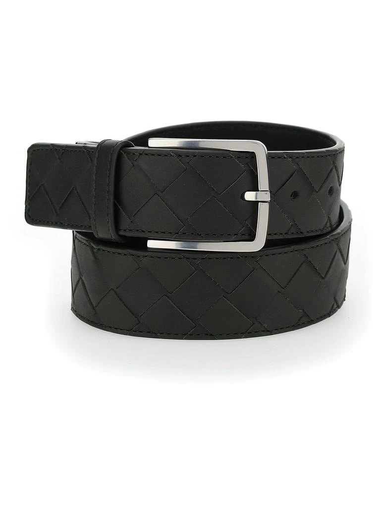 商品Bottega Veneta|Bottega Veneta Intrecciato Belt,价格¥4657,第3张图片详细描述