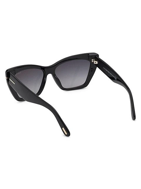 商品Tom Ford|Wyatt 56MM Cat Eye Sunglasses,价格¥620,第5张图片详细描述