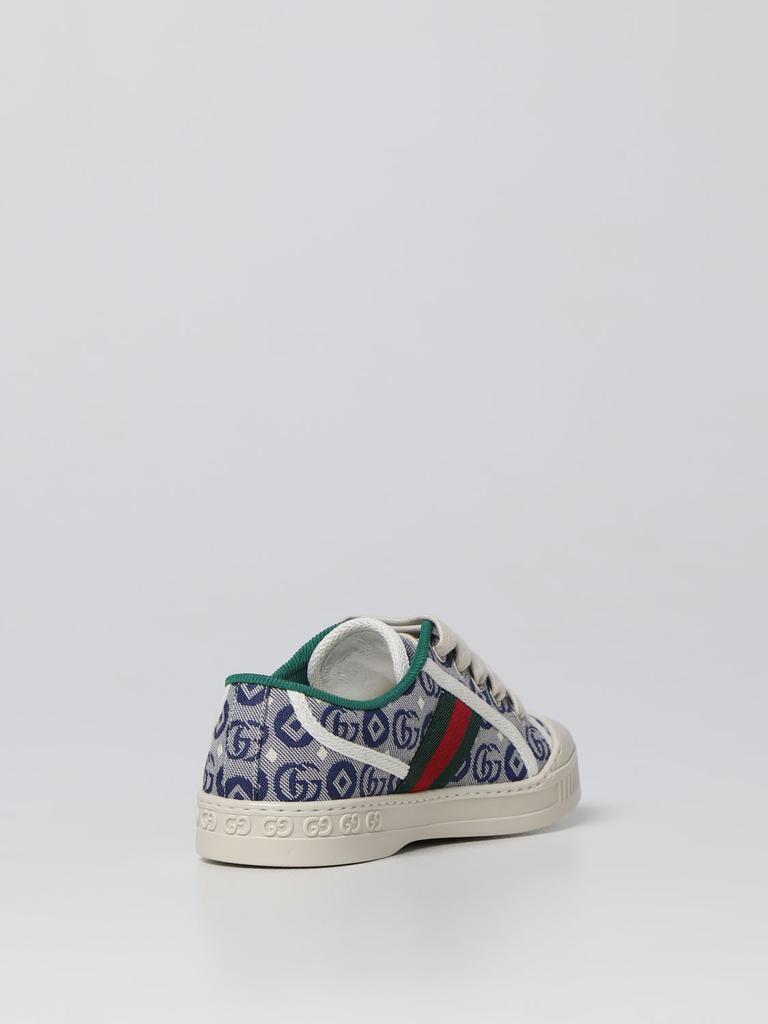 商品Gucci|Gucci denim sneakers with GG logo all over,价格¥2594,第5张图片详细描述