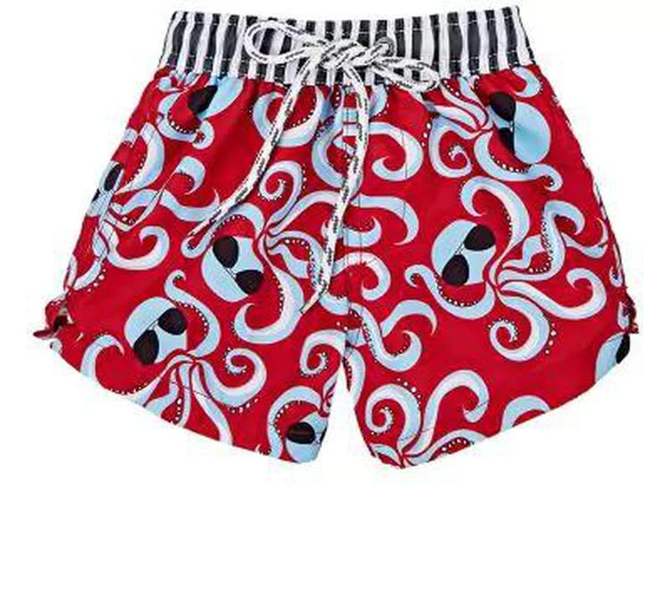 商品Snapper Rock|Octopus-Print Swim Trunks,价格¥373,第1张图片