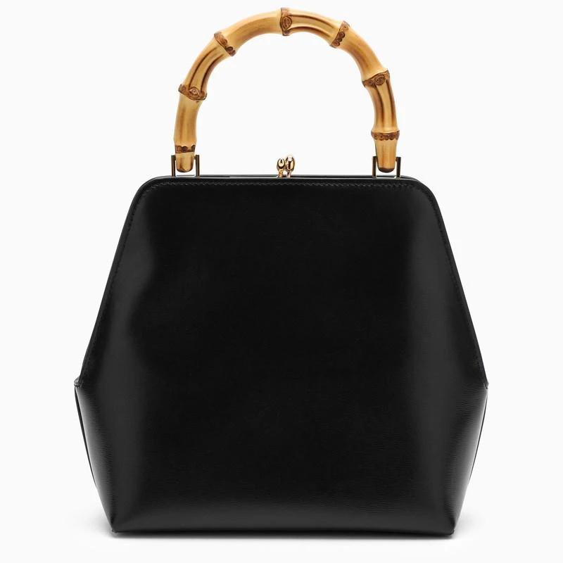 商品Jil Sander|Goji Bamboo black leather bag,价格¥11226,第4张图片详细描述