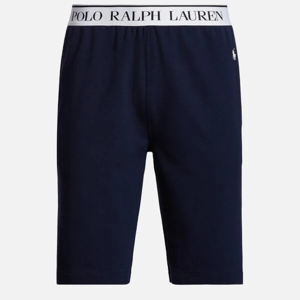 商品Ralph Lauren|Polo Ralph Lauren Men's Lightweight Fleece Sleep Shorts - Cruise Navy,价格¥311,第1张图片详细描述