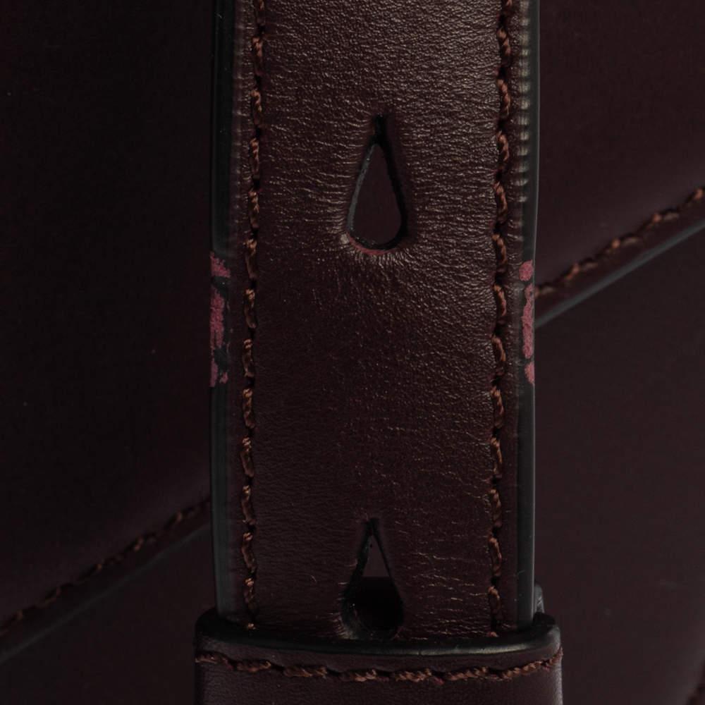 Alexander Wang Dark Plum Leather Prisma Envelope Shoulder Bag商品第6张图片规格展示