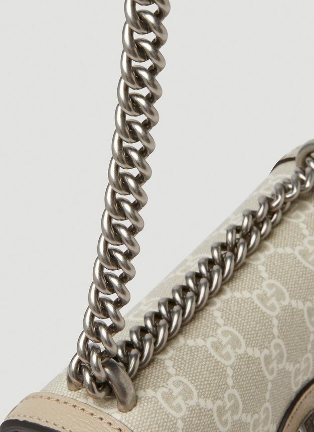 商品Gucci|Dionysus Mini Shoulder Bag in Cream,价格¥15882,第7张图片详细描述