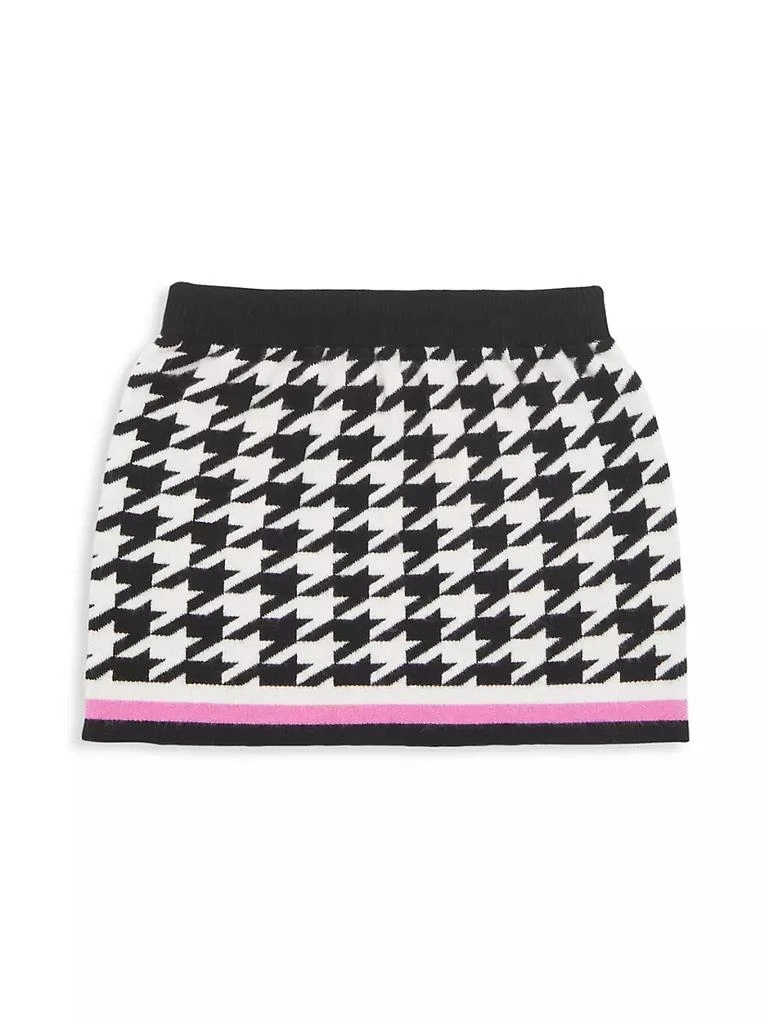 商品Design History|Little Girl's Houndstooth Knit Skirt,价格¥306,第1张图片