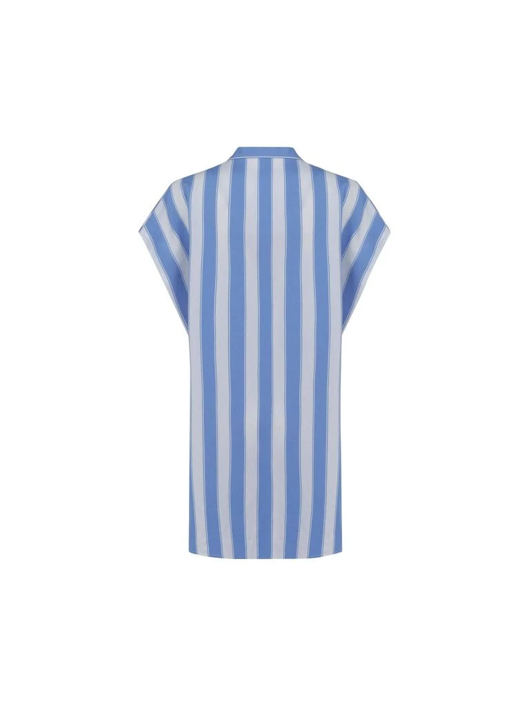 商品Balmain|Balmain women's light blue other materials shirt,价格¥5692,第2张图片详细描述