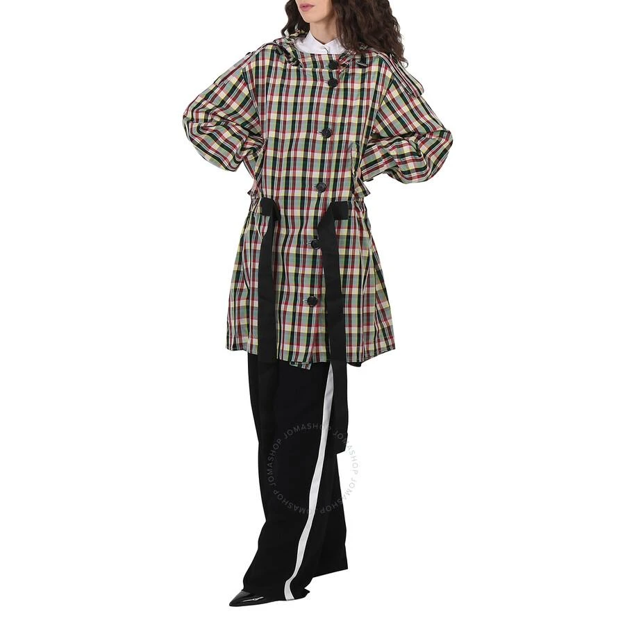 商品Burberry|Lake Halla Plaid Print Raincoat,价格¥1823,第2张图片详细描述