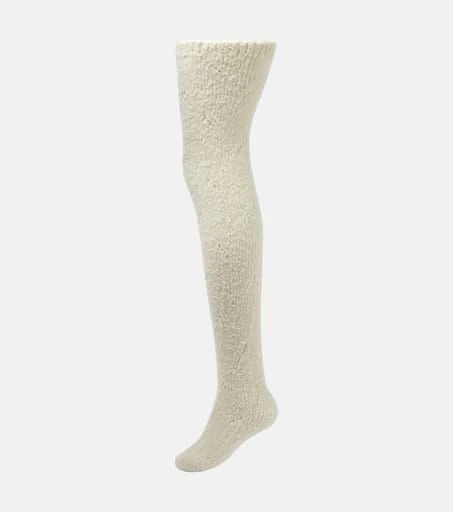 商品Loro Piana|Cashmere over-the-knee socks,价格¥3552,第1张图片