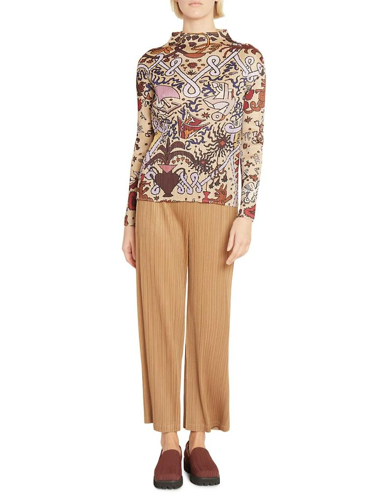 商品Pleats Please|Interplanetary Funnel Neck Top,价格¥1638,第2张图片详细描述