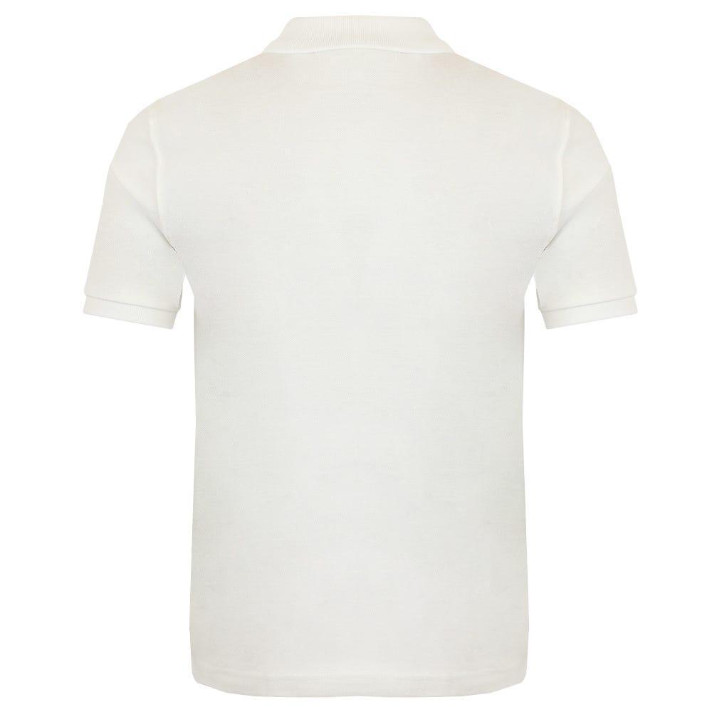 商品Hugo Boss|White Embroidered Logo Short Sleeve Polo Shirt,价格¥403-¥488,第5张图片详细描述