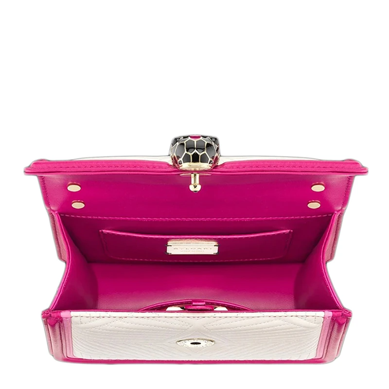 BVLGARI 女士白色斜挎包 289943 商品