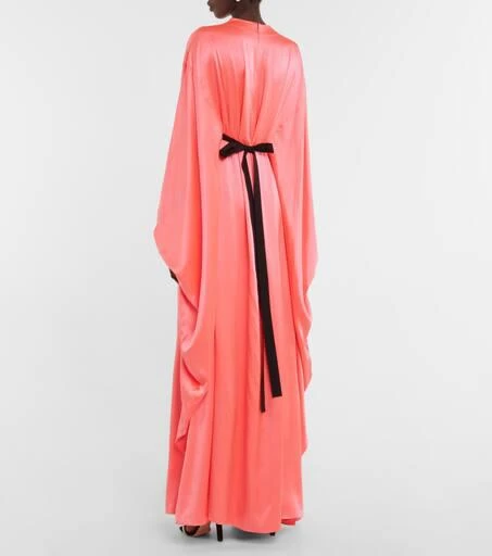 商品ROKSANDA|垂褶丝缎长礼服,价格¥9984,第3张图片详细描述