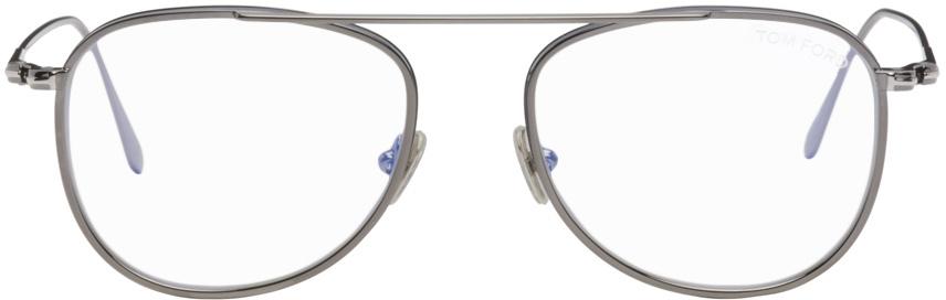 银色徽标眼镜商品第1张图片规格展示