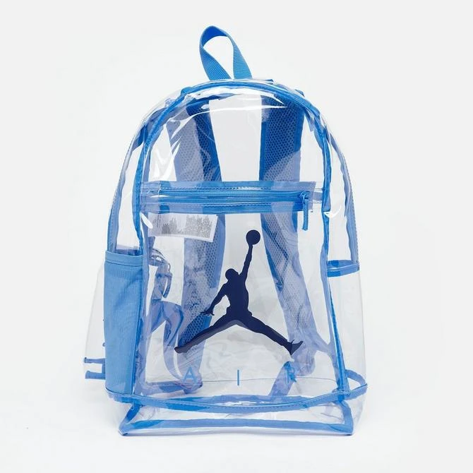 商品Jordan|Kids' Jordan Clear School Pencil Case Backpack (17L),价格¥224,第2张图片详细描述