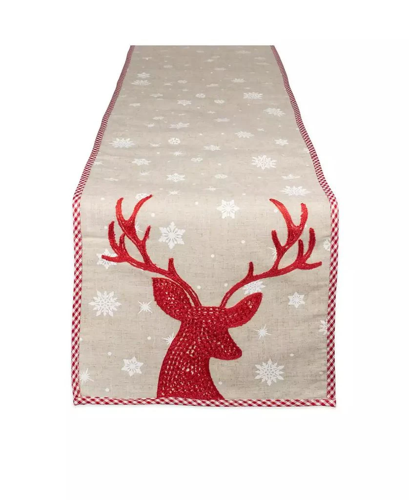 商品Design Imports|Reindeer Embroidered Table Runner,价格¥235,第1张图片