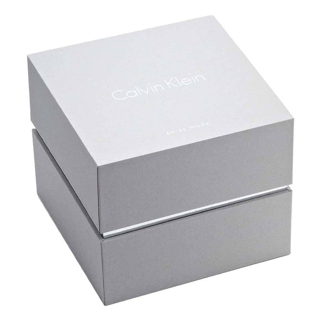 商品Calvin Klein|Calvin Klein Women's K7E23646 Graphic 36mm Silver Dial Stainless Steel Watch,价格¥605,第2张图片详细描述