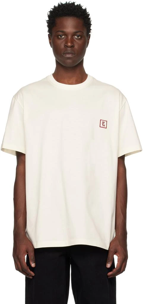 商品Wooyoungmi|Off-White Patch T-Shirt,价格¥1715,第1张图片