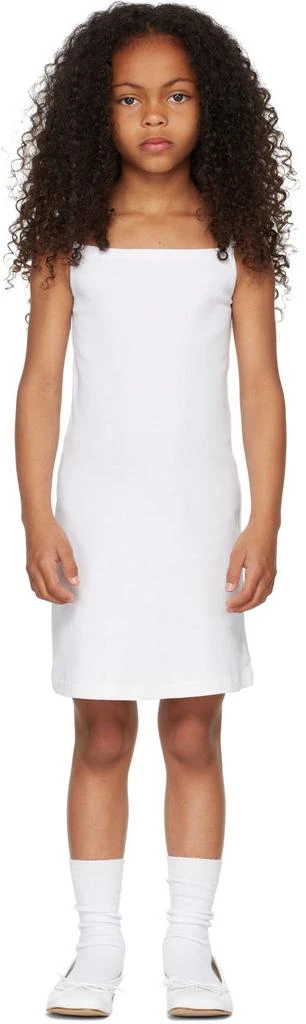 商品Gil Rodriguez|Kids White LaPointe Tank Dress,价格¥140,第1张图片