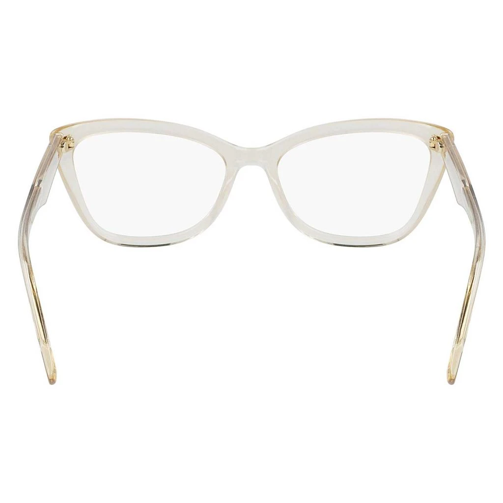 商品MCM|MCM Women's Eyeglasses - Champagne Cat Eye Zyl Frame Clear Demo Lens | MCM2708 237,价格¥376,第5张图片详细描述