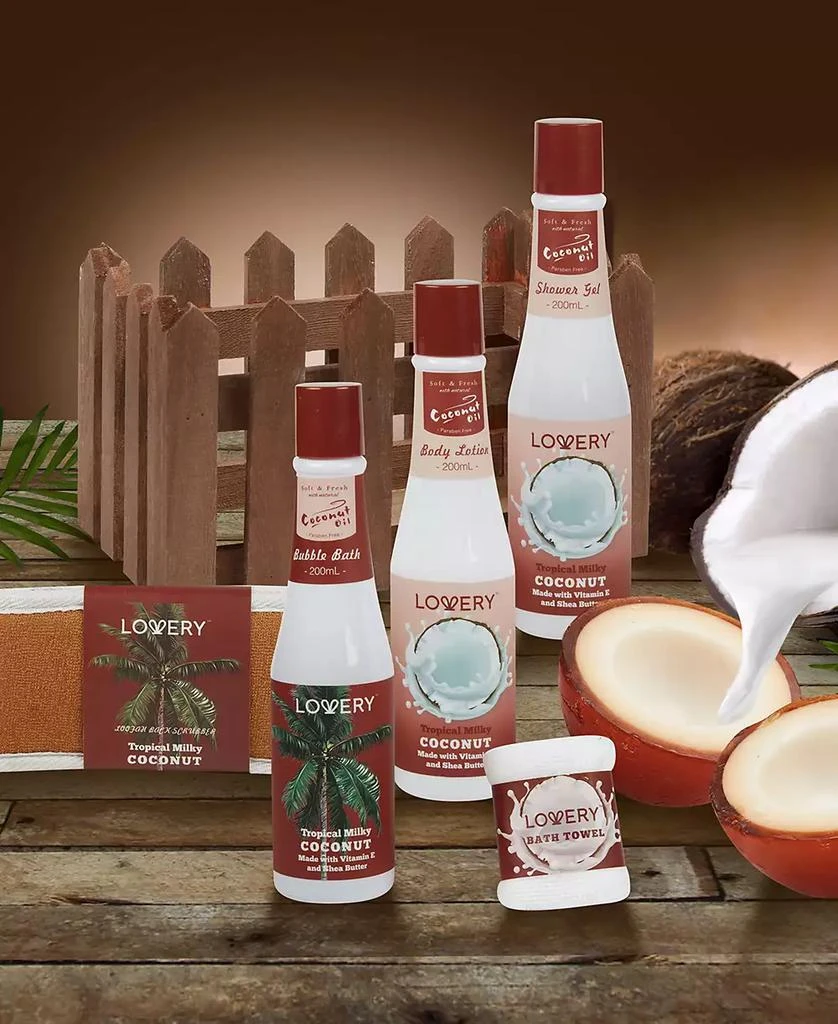 商品Lovery|16-Pc. Coconut Home Spa Body Care Gift Set,价格¥208,第4张图片详细描述