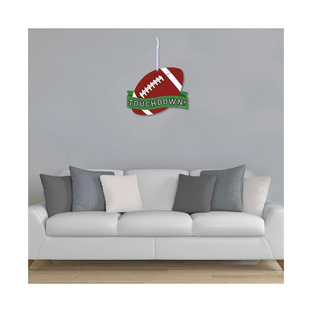 商品Big Dot of Happiness|End Zone - Football - Hanging Porch Outdoor Front Door Decor - 1 Piece Sign,价格¥135,第3张图片详细描述