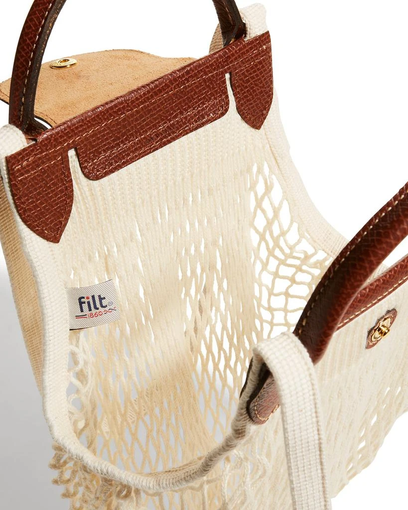 商品Longchamp|Filet Cotton Net Shoulder Tote Bag,价格¥825,第3张图片详细描述