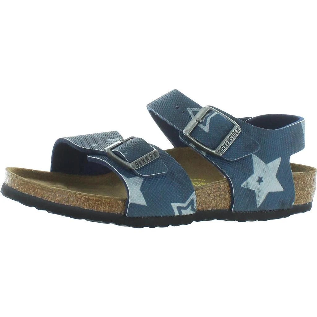 商品Birkenstock|Birkenstock Womens New York Leather Birko-Flor Footbed Sandals,价格¥184,第1张图片