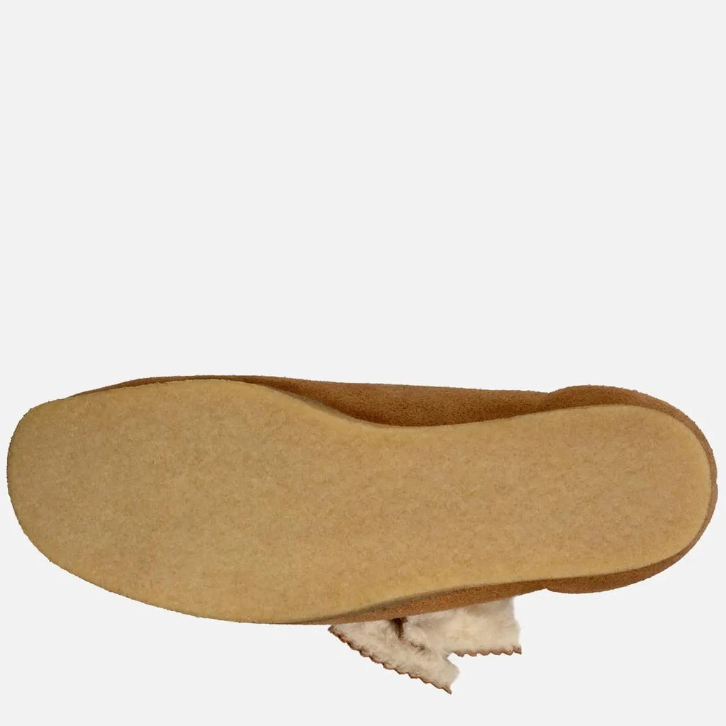 商品Clarks|Clarks Originals Women's Warm Lined Pack' Wallabee Boots - Tan,价格¥531,第4张图片详细描述
