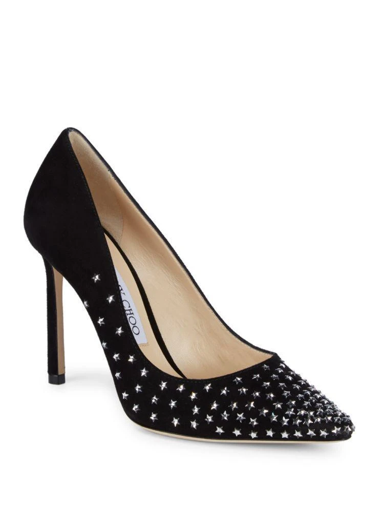 商品Jimmy Choo|Studded Suede Pumps,价格¥789,第1张图片